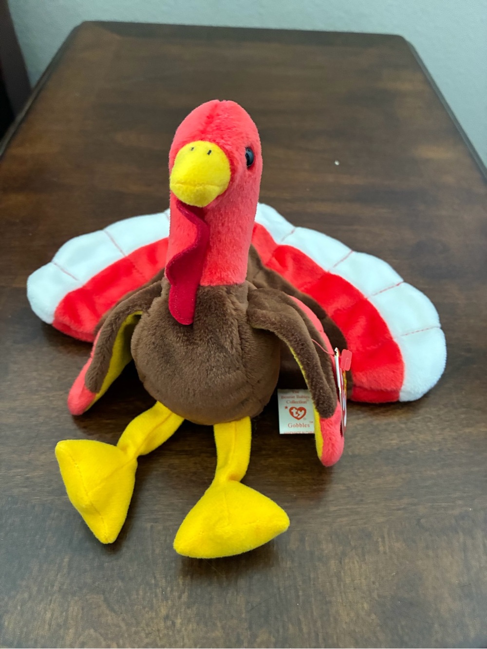 Ty Beanie Babies Plush Thanksgiving Turkey